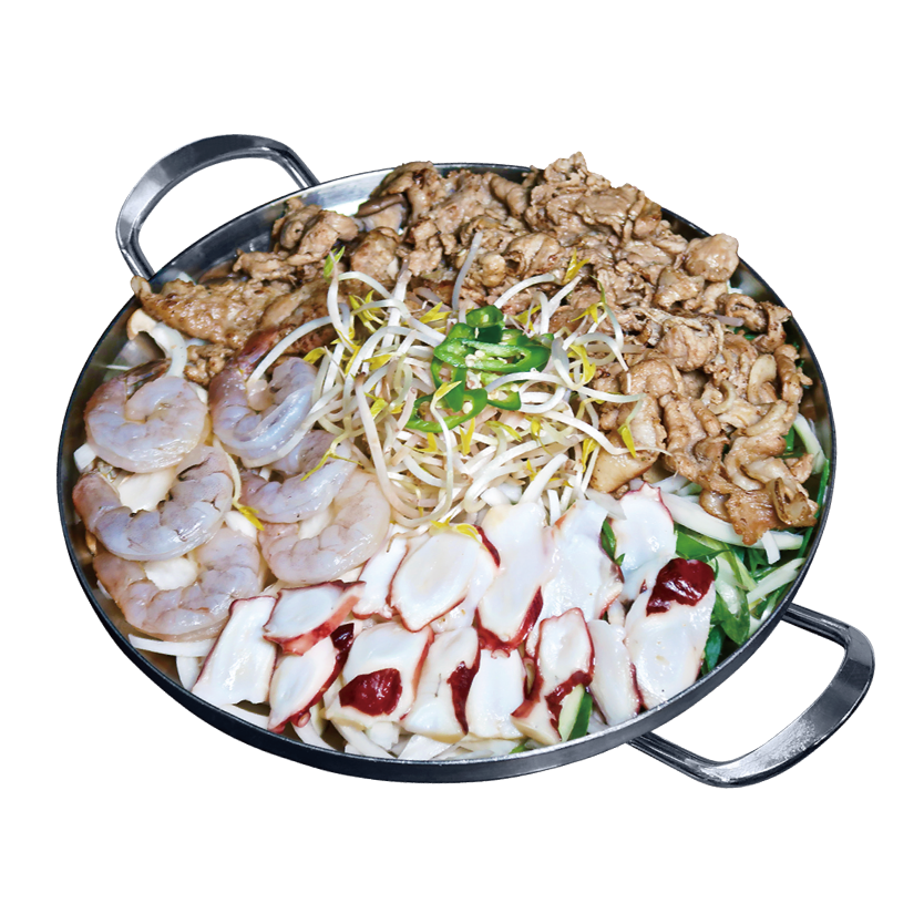 문어새우돈불전골